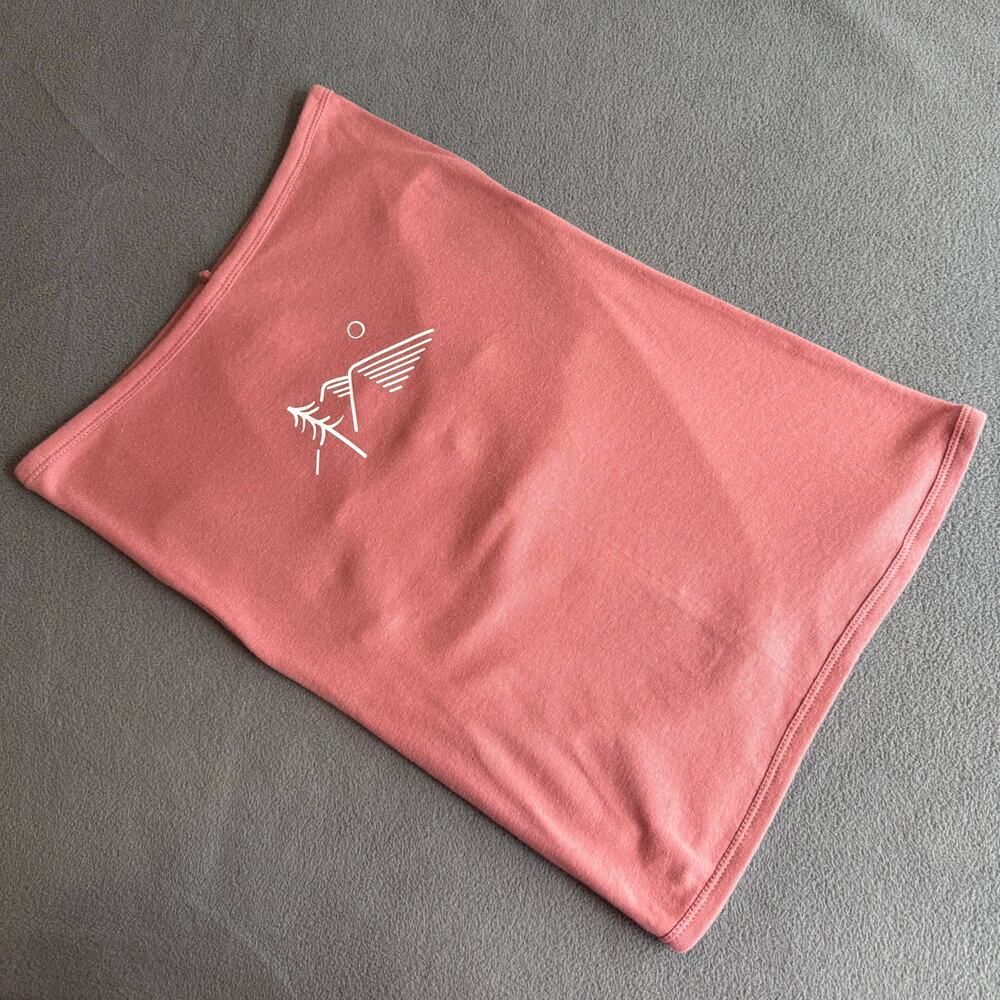 Dog‎ Shirt PNW Mountain and Trees Lightweight 3XL 71-85lbs Salmon Pink Cotton